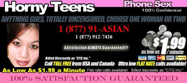 Real Teen Asian Phone Sex